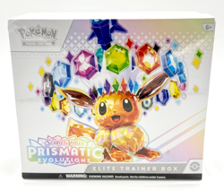 Pokemon TCG Prismatic Evolutions Elite Trainer Box ETB New Sealed READY TO SHIP - Image 1