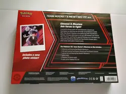 Pokemon TCG Team Rocket's Mewtwo ex Box Sealed New - Image 2
