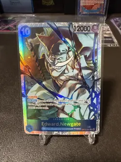 Edward.Newgate OP13-042 SR NM English Foil One Piece TCG Card Game - Image 1