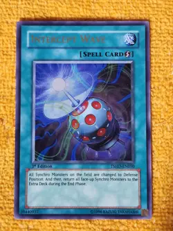 Yu-Gi-Oh! Intercept Wave Ultra Rare Card TSHD-EN050 - Image 1