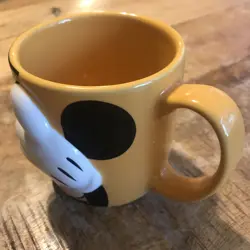 Disney Coffee Mug Cup Mickey Mouse Shading His Eyes Dimensional 3D SUPER RARE - Image 2