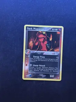 Pokemon Card - Team Rocket Returns 38/109 - DARK MAGCARGO - Image 1