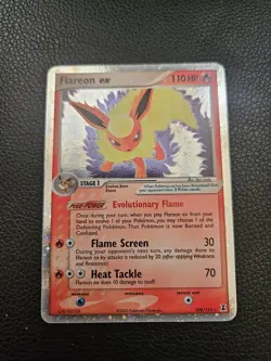 Pokemon Flareon Ex 108/113 Ex Specie Delta Ultra Rare Holo ITA Nintendo Cards - Image 1