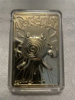 Pokemon 23k Gold Plated Cards BK Pokeball Complete Set - Some CoA Missing - Image 4