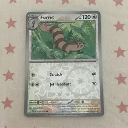 Furret 119/159 Journey Together Reverse Holo Pokemon TCG Card - Image 1