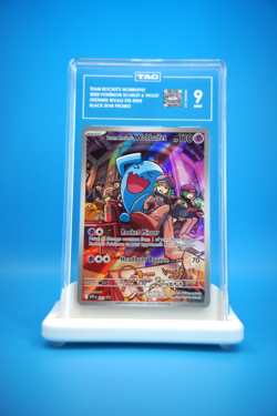 TAG 9 Team Rocket's Wobbuffet 203 Sv: Scarlet & Violet Promo Cards Holo - Image 1