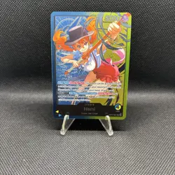 One Piece TCG Nami OP11-041 Learn Together Deck Promo Leader Card English - Image 1