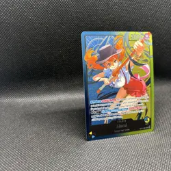 One Piece TCG Nami OP11-041 Learn Together Deck Promo Leader Card English - Image 4