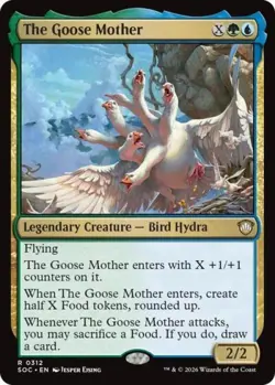 ~ The Goose Mother ~ NM ~ Commander: Secrets of Strixhaven ~ MTG ~ - Image 1