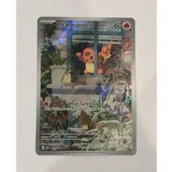 Charmander 044 SVP: Scarlet & Violet Promo Holo Pokemon TCG Heat Tackle Card - Image 1
