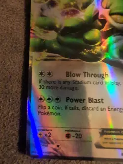 Tornadus EX Pokemon card (90/108) from the Black & White: Dark - Image 4