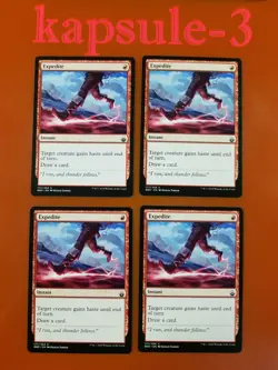 4x Expedite | Battlebond | MTG Magic Cards - Image 1
