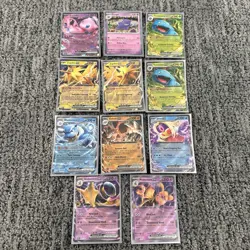 Pokemon 151 Card EX Lot (11) Charizard Blastoise Venusaur Zapdos Alakazam ENG - Image 1