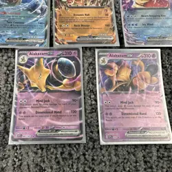 Pokemon 151 Card EX Lot (11) Charizard Blastoise Venusaur Zapdos Alakazam ENG - Image 2