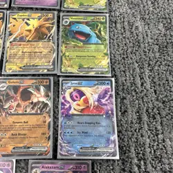 Pokemon 151 Card EX Lot (11) Charizard Blastoise Venusaur Zapdos Alakazam ENG - Image 4