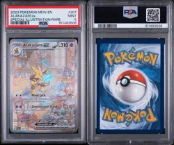 Pokemon Alakazam EX TCG Card 201/165 SV Scarlet & Violet 151 - Image 3