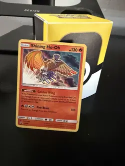 Pokemon Shining Ho-Oh Basic Promo Card SM70 130 HP 110 Attack Trading Card - Image 1
