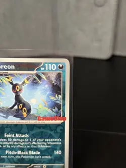 Umbreon 130/197 Reverse Holo GameStop Stamped Promo 2023 Pokemon Card NM - Image 5