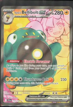 Iono's Bellibolt ex Ultra Rare SV09: Journey Together #172/159 [Near Mint] Pokem - Image 1