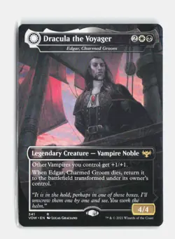 Dracula the Voyager - Edgar, Charmed Groom 341 Innistrad: Crimson Vow MTG NM - Image 1