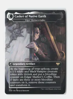 Dracula the Voyager - Edgar, Charmed Groom 341 Innistrad: Crimson Vow MTG NM - Image 2