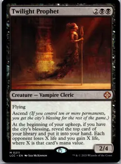 Twilight Prophet M Commander: The Lost Caverns of Ixalan 211 NM Normal - Image 1