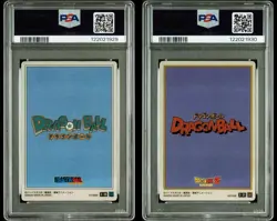 PSA10 Itajaga Dragon Ball Son Goku Card Set of 2 Consecutive Numbers - Image 2