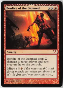 Bonfire of the Damned (129) - Normal - Avacyn Restored (AVR) - NM - Image 1