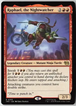 Raphael, the Nightwatcher (103) Normal - Teenage Mutant Ninja Turtles (TMT) NM - Image 1