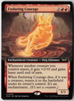 Enduring Courage (378) - Normal - Duskmourn: House of Horror (DSK) - NM - Image 1