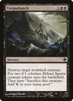 Corpsehatch Foil Rise of the Eldrazi 103 NM MTG - Image 1