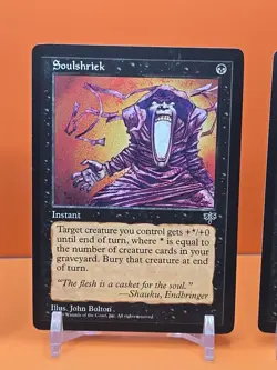 ⚫⚫⚫ (4) 1996 MAGIC THE GATHERING SOULSHRIEK MIRAGE UNPLAYED ⚫⚫⚫ - Image 4