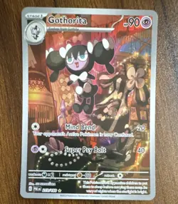 The Pokemon Company Gothorita 213/193 Paldea Evolved Illustration Rare Full Art… - Image 1