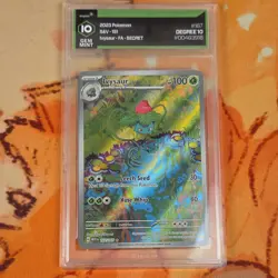 Pokemon Ivysaur Full Art Holo 167/165 Sv: Scarlet & Violet 151 GEM MINT 10 - Image 1