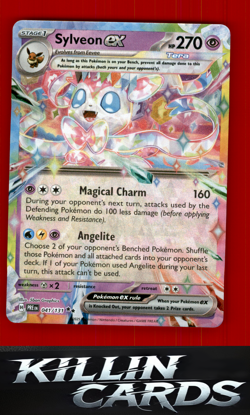 Sylveon ex - 041/131 041/131 Pokemon Double Rare SV: Prismatic Evolutions Card N - Image 1