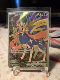 Zacian 100/094 IR NM - Pokemon TCG Phantasmal Flames - Image 1