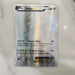 Pokemon Dialga EX Full Art Secret Rare Silver Card 122/119 Phantom Forces NM/LP - Image 1