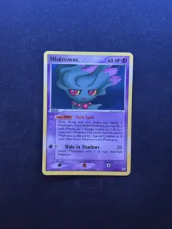 Misdreavus Non-Holo Rare Pokemon Card 25/109 EX Rocket Returns - Image 1