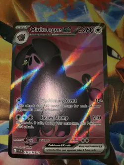 NM Oinkologne ex 234/198 Scarlet & Violet Base Ultra Rare Pokemon Card - Image 1