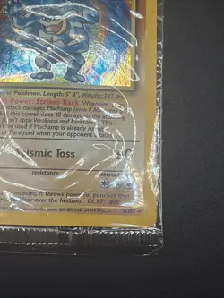 Pokemon TCG Machamp 8/102 1st Edition Deck Exclusives Holo Rare Back Sealed - Image 2