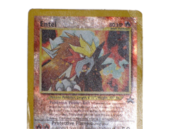 Entei # 34 Black Star Promo WOTC Reverse Holo RARE Pokemon Card - Image 2