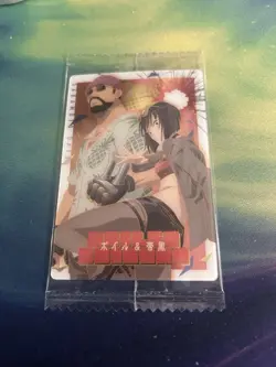 Sakamoto Days Boiled & Obiguro Japanese Wafer Card - Image 1