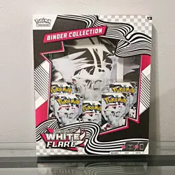 Pokemon Scarlet & Violet White Flare Binder Collection Box Reshiram - Image 1