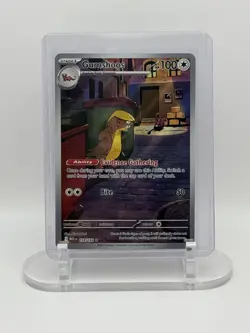 Gumshoos 153/132 Me01: Mega Evolution Holo Illustration Rare Pokemon NM - Image 1