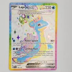 Lapras ex 158/142 - Full Art Ultra Rare - Stellar Crown - Pokemon TCG - Image 1