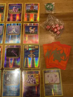Pokemon XY Evolutions Reverse Holo Lot Of 25 With Dice / And 2 Dividers - Image 3