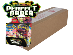 POKEMON PERFECT ORDER BOOSTER BOX CASE - FACTORY SEALED - US ENGLISH - Image 1