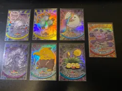 Topps Pokemon Series 2 Rainbow Foil Lot 7x LP-MP - Image 1