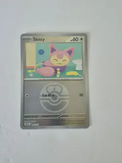Skitty (Love Ball) 165/217 Reverse Holo ME: Ascended Heroes Pokemon NM - Image 1