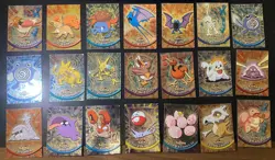 Topps Pokemon Foil Lot 21x Series 1 and 2 - MP/HP/DMG incl. LP Cubone - Image 1